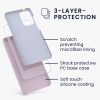 Etui Kwmobile do Samsung Galaxy A52/Galaxy A52 5G/Galaxy A52s 5G, krzem, fioletowy, 54347.236