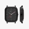 Zestaw 2 etui do Huami Amazfit GTS 2, Kwmobile, czarny/przezroczysty, plastikowy, 58718.01