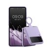 Etui kwmobile do Samsunga Galaxy Z Flip 3, silikonowe, fioletowe, 58783.108