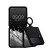 Etui kwmobile do Samsunga Galaxy Z Flip 3, Silikon, Czarny, 58783.01