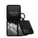 Etui kwmobile do Samsunga Galaxy Z Flip 3, Silikon, Czarny, 58783.01