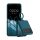 Etui kwmobile do Samsunga Galaxy Z Flip4, Silikon, Niebieski, 58786.57