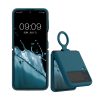Etui kwmobile do Samsunga Galaxy Z Flip4, Silikon, Niebieski, 58786.57