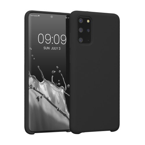 Etui Kwmobile do Samsunga Galaxy S20 Plus, silikonowe, czarne, 51217.01