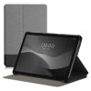 Etui do tabletu Huawei MatePad T10/MatePad T10s, Kwmobile, Szary/Czarny, Tekstylny, 58774.01