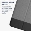 Etui do tabletu Huawei MatePad T10/MatePad T10s, Kwmobile, Szary/Czarny, Tekstylny, 58774.01