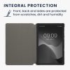Etui do tabletu Huawei MatePad T10/MatePad T10s, Kwmobile, Szary/Czarny, Tekstylny, 58774.01