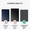 Etui do tabletu Huawei MatePad T10/MatePad T10s, Kwmobile, Szary/Czarny, Tekstylny, 58774.01