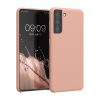 Etui Kwmobile do Samsunga Galaxy S21, silikonowe, różowe, 54056.237