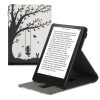 Etui do Amazon Kindle Paperwhite 11, Kwmobile, czarno-białe, ekoskóra, 56264.12