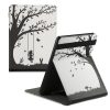 Etui do Amazon Kindle Paperwhite 11, Kwmobile, czarno-białe, ekoskóra, 56264.12