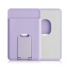 Magnetyczne etui na karty kompatybilne z Apple iPhone 14 Series/iPhone 13 Series/iPhone 12 Series, Kwmobile, Fioletowy, Plastik, 58791.139