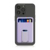 Magnetyczne etui na karty kompatybilne z Apple iPhone 14 Series/iPhone 13 Series/iPhone 12 Series, Kwmobile, Fioletowy, Plastik, 58791.139