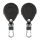Etui na kluczyki do motocykla Harley Davidson, Kwmobile, czarne, skóra ekologiczna, 56477.47