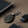Etui na kluczyki do motocykla Harley Davidson, Kwmobile, czarne, skóra ekologiczna, 56477.47
