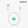 Kabel ładujący USB do Blackview X1/X2, Kwmobile, biały, plastikowy, 58074.02