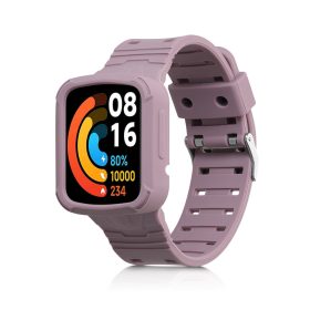   Pasek do zegarka Xiaomi Mi Watch Lite/Redmi, Kwmobile, fioletowy, silikon, 58886.192
