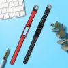 Zestaw 2 pasków do Xiaomi Mi Band 4, Kwmobile, czarny/czerwony, silikon, 58889.01