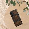 Etui Kwmobile do Xiaomi 12/12X, drewno, brązowy/czarny, 56788.05