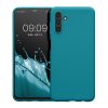 Etui kwmobile do Samsunga Galaxy A04s, Silikon, Niebieski, 58921.57