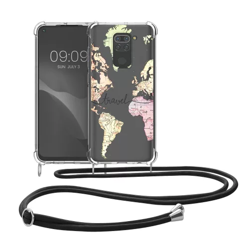 Etui Kwmobile do Xiaomi Redmi Note 9, silikonowe, wielokolorowe, 53146.06