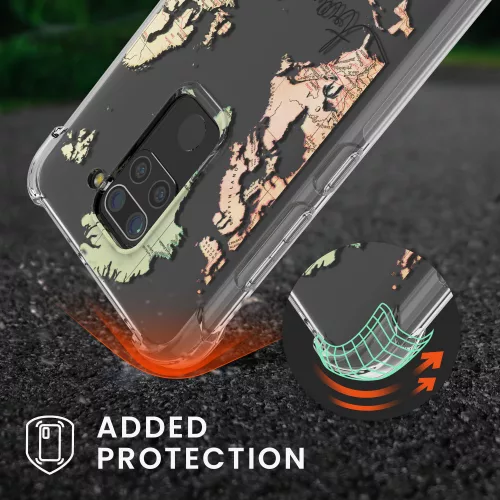 Etui Kwmobile do Xiaomi Redmi Note 9, silikonowe, wielokolorowe, 53146.06