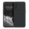 Etui Kwmobile do OPPO A74, silikon, czarny, 58907.47