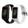Zestaw 2 pasków do Huawei Band 7/Band 6/Honor Band 6, Kwmobile, czarno-biały, silikon, 58914.02