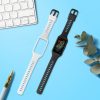 Zestaw 2 pasków do Huawei Band 7/Band 6/Honor Band 6, Kwmobile, czarno-biały, silikon, 58914.02