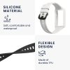 Zestaw 2 pasków do Huawei Band 7/Band 6/Honor Band 6, Kwmobile, czarno-biały, silikon, 58914.02