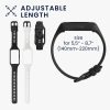 Zestaw 2 pasków do Huawei Band 7/Band 6/Honor Band 6, Kwmobile, czarno-biały, silikon, 58914.02
