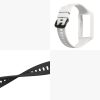 Zestaw 2 pasków do Huawei Band 7/Band 6/Honor Band 6, Kwmobile, czarno-biały, silikon, 58914.02