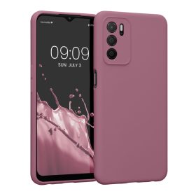   Etui Kwmobile do OPPO A16/A16s, silikon, fioletowy, 57572.167