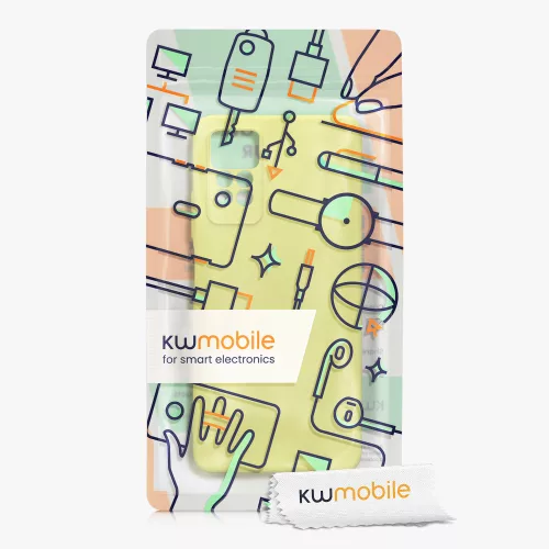 Etui Kwmobile do Xiaomi Redmi Note 11 Pro/Redmi Note 11 Pro 5G, krzem, żółty, 57919.165