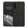 Etui Kwmobile do Samsunga Galaxy M13, silikonowe, czarne, 58917.01
