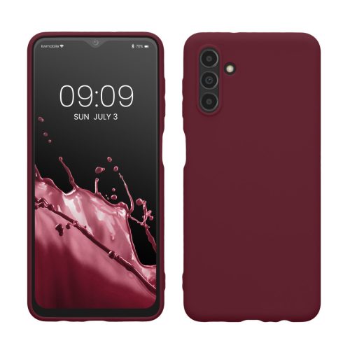 Etui Kwmobile do Samsung Galaxy A04s, Fioletowe, Silikonowe, 58921.187