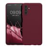 Etui Kwmobile do Samsung Galaxy A04s, Fioletowe, Silikonowe, 58921.187