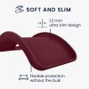 Etui Kwmobile do Samsung Galaxy A04s, Fioletowe, Silikonowe, 58921.187
