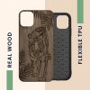 Etui Kwmobile do Apple iPhone 11, drewno, brązowy, 49799.14