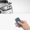 Etui na kluczyk samochodowy do BMW 3 przyciski, Kwmobile, niebiesko-złote, silikon, 56009.03