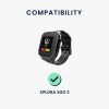 Kabel ładujący USB do Xplora XGO 2, Kwmobile, czarny, plastikowy, 58969.01