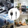 Kabel ładujący USB do Xplora XGO 2, Kwmobile, czarny, plastikowy, 58969.01