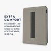 Etui do Amazon Kindle Paperwhite 11, Kwmobile, Szare, Ekoskóra, 56264.17