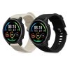 Zestaw 2 pasków do zegarka Xiaomi Mi/Mi Watch Color Sport, Kwmobile, czarny/szary, silikon, 58466.02