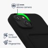 Etui Kwmobile do Apple iPhone 14, silikonowe, czarne, 59112.01