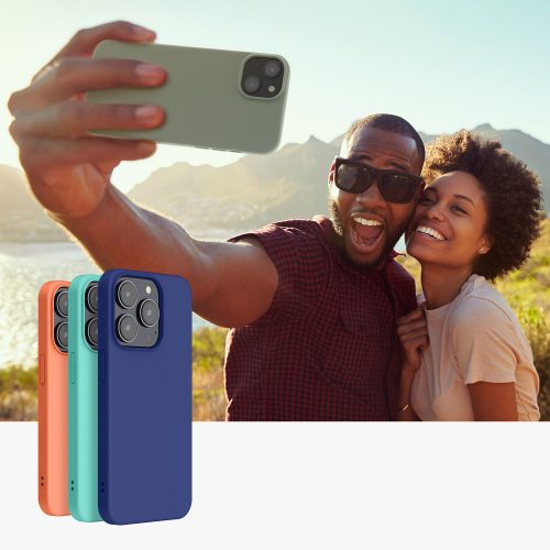 Etui Kwmobile do Apple iPhone 14 Plus, silikonowe, zielone, 59076.172