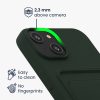Etui Kwmobile do Apple iPhone 14, silikonowe, zielone, 59112.80