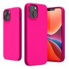 Etui Kwmobile do Apple iPhone 14, silikonowe, różowe, 59071.77