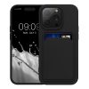 Etui Kwmobile do Apple iPhone 14 Pro, silikonowe, czarne, 59114.01