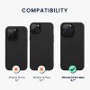Etui Kwmobile do Apple iPhone 14 Pro Max, silikonowe, czarne, 59074.01